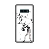 Funda Carcasa Compatible con Samsung Galaxy S10e Baila Que pasi&oacute;n de puntillas...