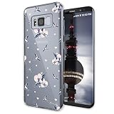 NALIA Funda Compatible con Samsung Galaxy S8, Motivo Design Movil Protectora...