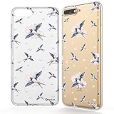 NALIA Funda Compatible con Huawei Y6 2018, Motivo Design Movil Protectora...