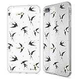NALIA Funda Carcasa Compatible con iPhone 8 Plus / 7 Plus, Motivo Design Movil...