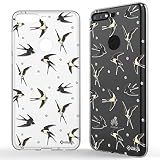 NALIA Funda Compatible con Huawei Y7 2018, Motivo Design Movil Protectora...