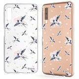 NALIA Funda Compatible con Samsung Galaxy A7 2018, Motivo Design Movil...