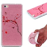 Beiuns para Huawei P8 Lite (5 Pulgadas) Carcasa de TPU y Silicona Funda - YT009...